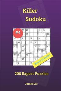 Killer Sudoku Puzzles - 200 Expert 9x9 vol. 4