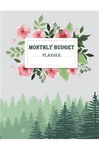 Monthly budget planner