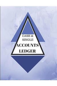 Cash & Single Accounts Ledger