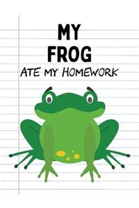 My Frog Ate My Homework
