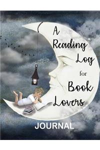 A Reading Log for Book Lovers Journal