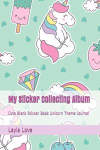 My Sticker Collecting Album