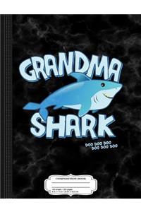 Grandma Shark Composition Notebook