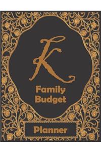 K Family Budget Planner