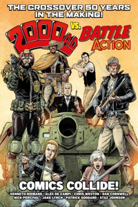 2000 Ad Vs Battle Action: Comics Collide!