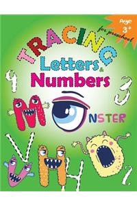 Tracing Letters and Numbers for Preschool(Monster)