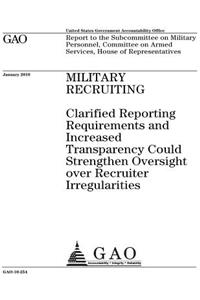 Military recruiting?