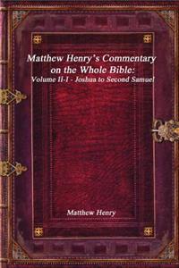 Matthew Henry's Commentary on the Whole Bible