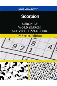 Scorpion Sudoku and Word Search Activity Puzzle Book