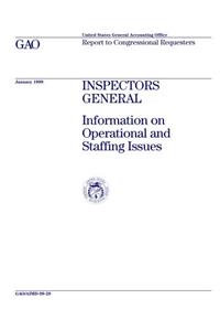 Inspectors General: Information on Operational and Staffing Issues