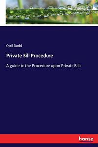 Private Bill Procedure