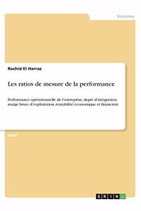 Les ratios de mesure de la performance