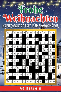 Frohe Weihnachten - Kreuzworträtsel