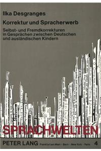 Korrektur Und Spracherwerb