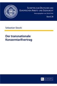 Der Transnationale Konzerntarifvertrag