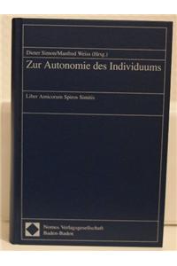 Zur Autonomie Des Individuums