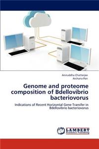 Genome and proteome composition of Bdellovibrio bacteriovorus