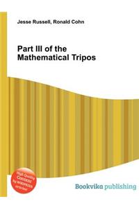 Part III of the Mathematical Tripos