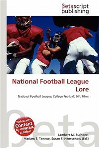 National Football League Lore