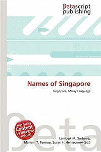 Names of Singapore