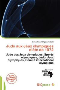 Judo Aux Jeux Olympiques D' T de 1972