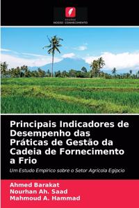 Principais Indicadores de Desempenho das Práticas de Gestão da Cadeia de Fornecimento a Frio