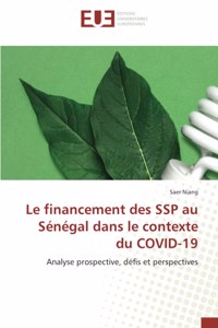 financement des SSP au Sénégal dans le contexte du COVID-19