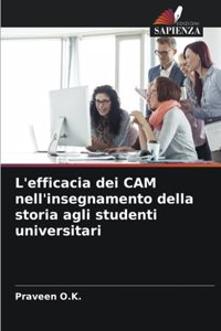 L'efficacia dei CAM nell'insegnamento della storia agli studenti universitari