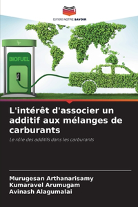 L'intérêt d'associer un additif aux mélanges de carburants