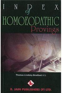 Index of Homoeopathic Provings