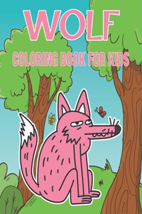 Wolf Coloring Book for Kids