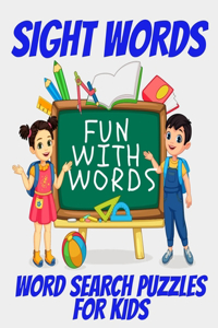Sight Words Word Search Puzzles for Kids