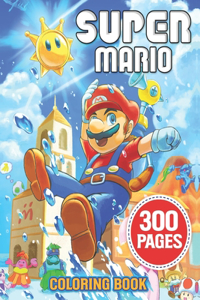 Super Mario Coloring Book 300 Pages