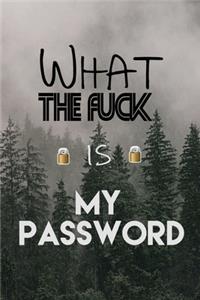 What the fuck is my password