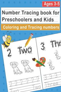 Number Tracing book for Preschoolers and Kids Ages 3-5