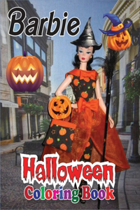 Barbie Halloween Coloring Book: Barbie Princes Halloween Coloring Book with 45+ High Quality Image For Best Gift