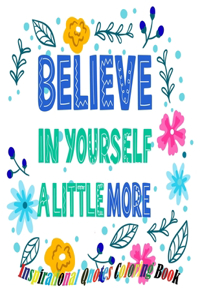 Inspirational Quotes Coloring Book