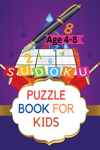 Sudoku Puzzle Book For Kids