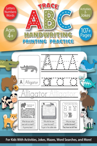 Trace ABC Handwriting Printing Practice