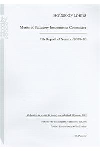 7th Report of Session 2009-10