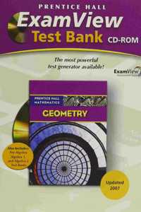 Prentice Hall Math 2007 Examview Test Generator CD Geometry