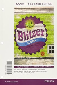 Algebra for College Students, Books a la Carte Edition Plus Mylab Math