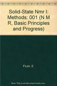 Solid-State NMR I