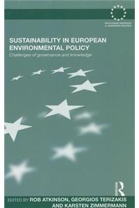 Sustainability in European Environmental Policy