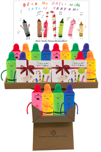Crayons' Christmas 2021 8-copy Floor Display with Riser and 16 PWP Plush