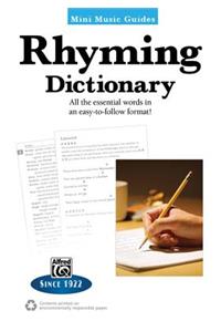 Mini Music Guides -- Rhyming Dictionary