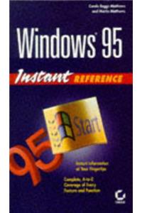 Windows 95 Instant Reference