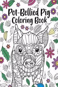 Pot-Bellied Pig Coloring Book
