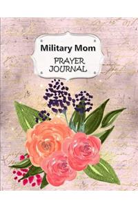 Military Mom Prayer Journal: 60 days of Guided Prompts and Scriptures Pink Floral Flowers V1