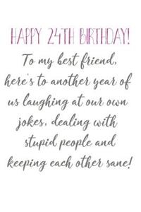 Happy 24th Birthday To My Best Friend